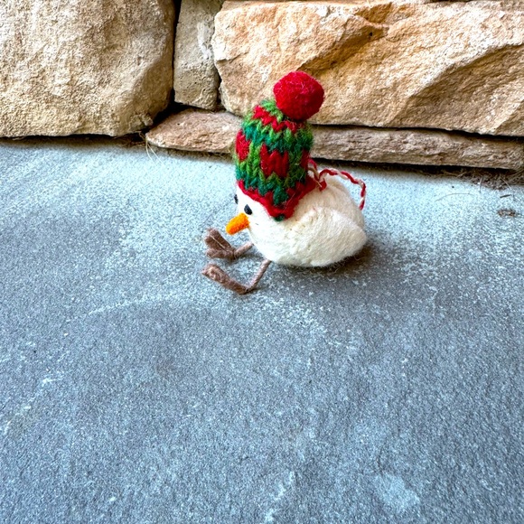 New🌟 Christmas Bird Felt Ornament - Picture 1 of 2